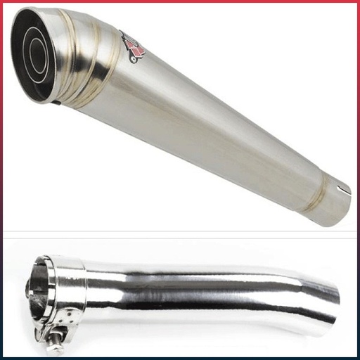 [EXKT2976] LEXTEK MP4 Full Exhaust System Honda CB 500 F / CBR 500 R 2016-2023