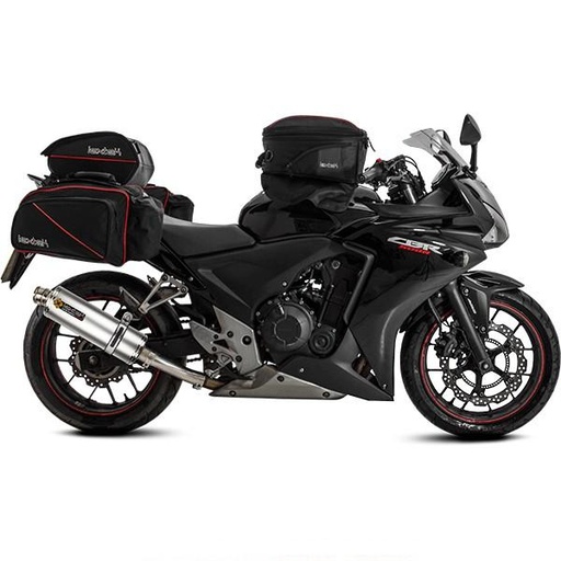 [EXLPV225] Silencieux LEXTEK OP1 Honda CB 500 F / CBR 500 R 2013-2023