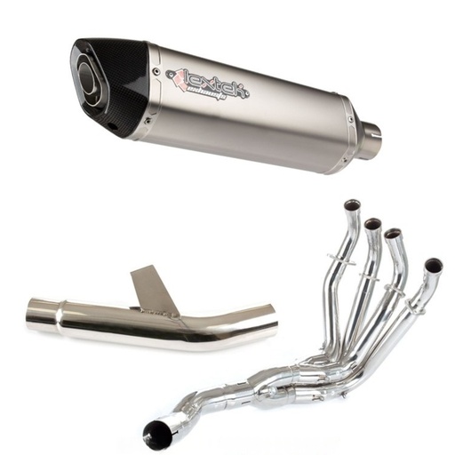 [EXKT3537] Full Exhaust System LEXTEK VP1 Kawasaki VERSYS 1000 2012-2018