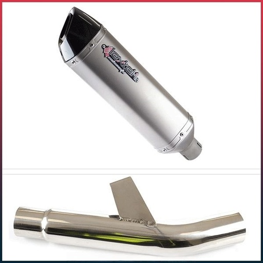[EXLPV1850] LEXTEK VP1 Silencer Kawasaki VERSYS 1000 2012-2018