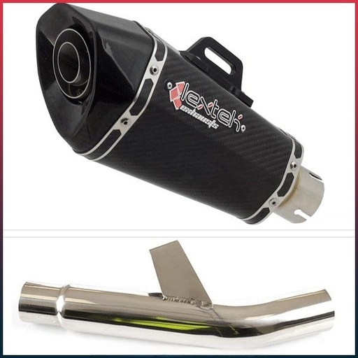 [EXLPV1221] LEXTEK XP8C Silencer Kawasaki VERSYS 1000 2012-2018