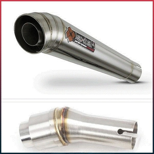 [EXLPV908] LEXTEK MP4 Silencer Kawasaki Ninja 300 R 2013-2016