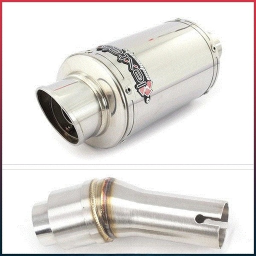 [EXLPV912] LEXTEK YP4 Silencer Kawasaki Ninja 300 R 2013-2016