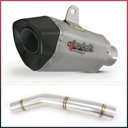 [EXLPV628] Silencieux LEXTEK XP10 Kawasaki Z 750 2007-2013