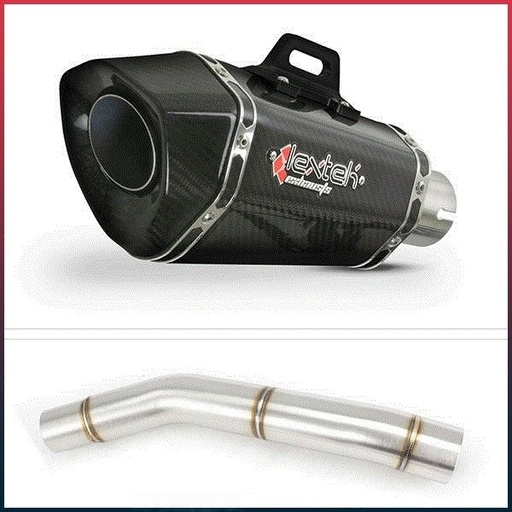 [EXLPV625] LEXTEK XP8C Silencer Kawasaki Z 750 2007-2013