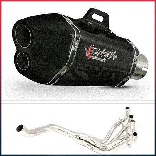 [EXKT1850] LEXTEK XP13C Full Exhaust System Kawasaki Z 900 2017-2019