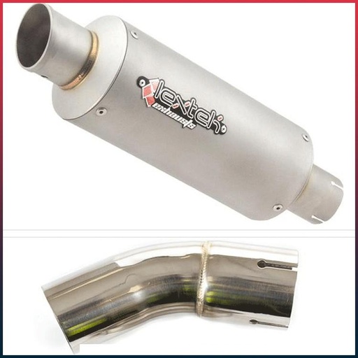 [EXLPV1396] LEXTEK GP1 Silencer Kawasaki Z 900 RS 2017-...