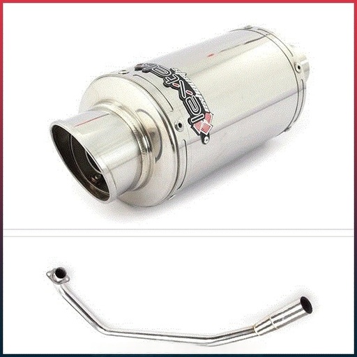 [EXKT2066] LEXTEK YP4 Full Exhaust System Suzuki GSX-R 125 / GSX-S 125 2017-2020