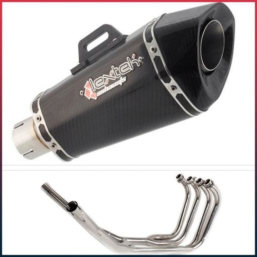 [EXKT3371] Ligne Complète LEXTEK XP8C Suzuki GSX 1400 2001-2004