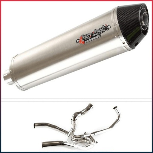 [EXKT2734] LEXTEK RP1 Full Exhaust System Suzuki SV 1000 S / N 2003-2007