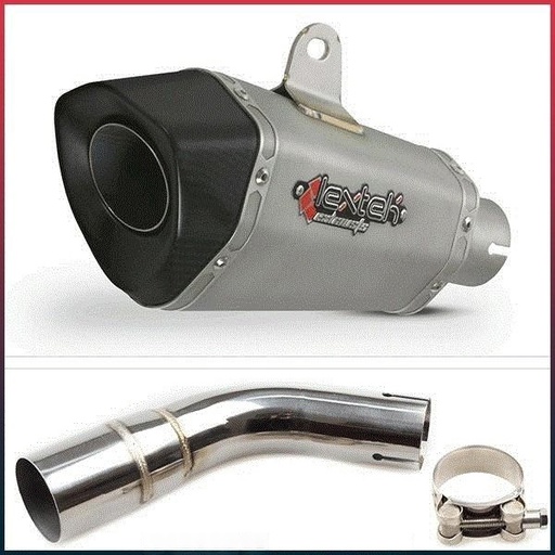 Silencieux LEXTEK XP8C/XP10 Suzuki SV 650 2016-...