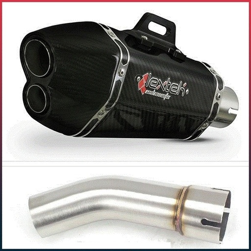 [EXLPV771] LEXTEK XP13C Silencer Suzuki SV 650 N/S 2003-2015