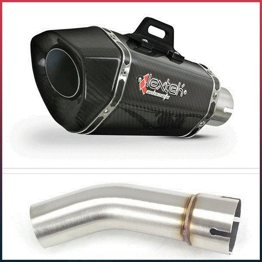 [EXLPV767] Silencieux LEXTEK XP8C Suzuki SV 650 N/S 2003-2015