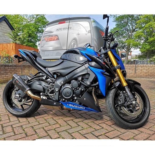 [EXLPV373] Silencieux LEXTEK XP8C (coupelle Carbone) Suzuki GSR 750 2011-2016 / GSX 750 S 2017-2021