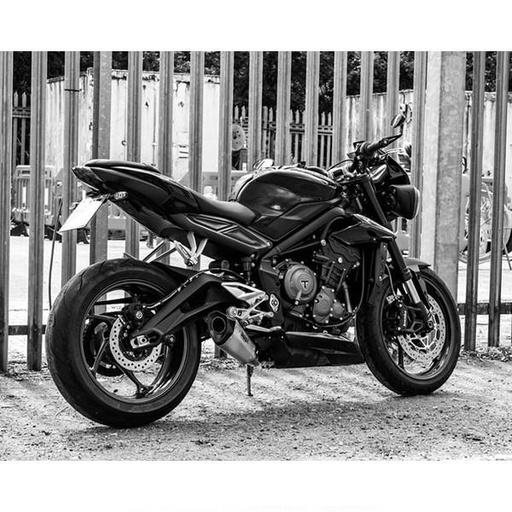 [EXLPV1577] Silencieux LEXTEK XP10 Triumph STREET TRIPLE 765 S / R /RS 2017-2019
