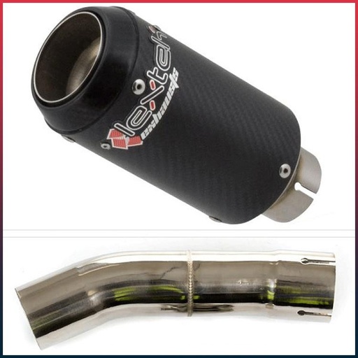 [EXKT6205] LEXTEK CP8C Silencer Triumph Street Triple 675 / R 2013-2017