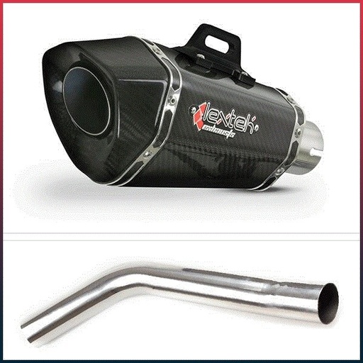 [EXLPV1117] Silencieux LEXTEK XP8C Triumph TIGER 800 2011-2019