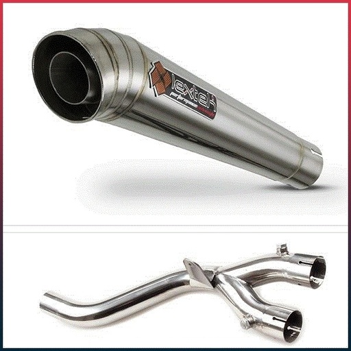 [EXLPV1050] Lextek MP4 Silencer Yamaha MT-10 2016-2021