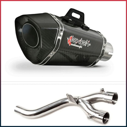 [EXLPV1515] LEXTEK XP8C Silencer Yamaha MT-10 2016-2021