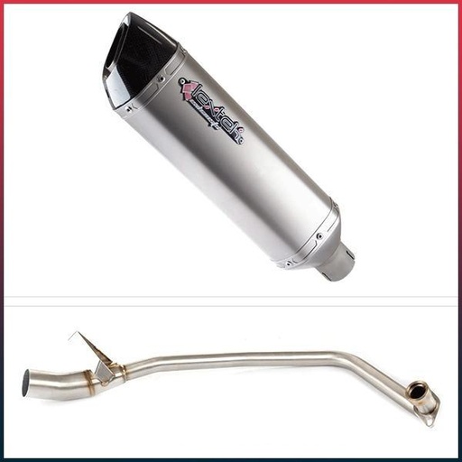 [EXKT3449] LEXTEK VP1 Full Exhaust System Yamaha YBR 125 2004-2013