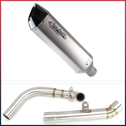 [EXKT3457] LEXTEK VP1 Full Exhaust System Yamaha YZF 125 R 2014-2018