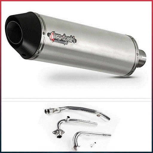 [EXKT1404] LEXTEK RP1 Full Exhaust System Yamaha T-MAX 530 2012-2016