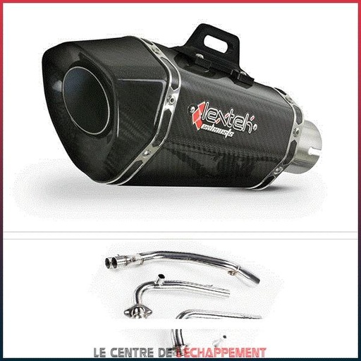 [EXKT1403] LEXTEK XP8C Full Exhaust System Yamaha T-MAX 530 2012-2016