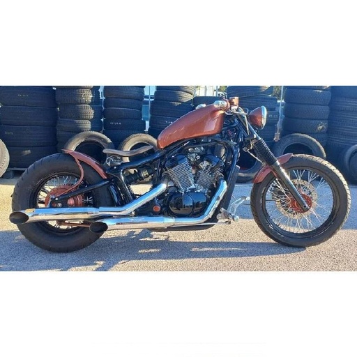 [H/CP03/BC] Marving Legend Full Exhaust System Honda VT 600 Shadow 1988-2000