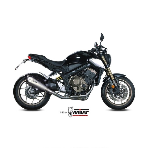 Ligne Complète MIVV DELTA RACE (coupelle carbone) Honda CB 650 R/CBR 650 R 2019-2023