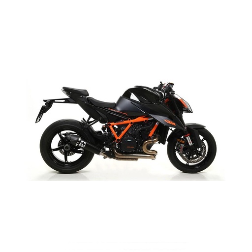 Silencieux ARROW X-KONE Adapt. KTM 1290 SUPER DUKE / R 2020-2023 coupelle carbone