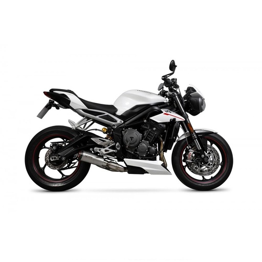 Silencieux SCORPION RED POWER Triumph STREET TRIPLE 765 S / R / RS 2017-2019
