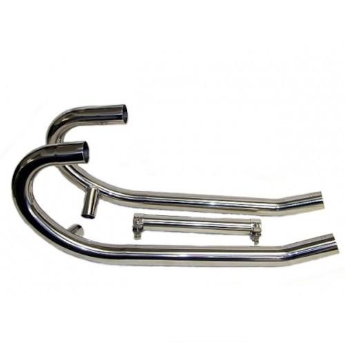 [KE2002] Jeu de coudes diam. 40mm + tube équilibrage pour BMW R100 RS