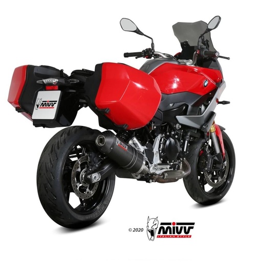 [B.037.LEC] MIVV Sportline Silencer BMW F 900 R/XR 2020-2024 (carbon end cap)