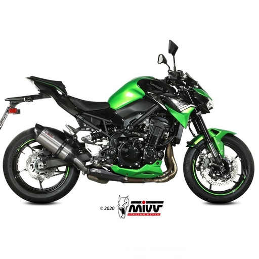 MIVV SUONO Silencer (carbon end cap) Kawasaki Z 900 2020-2024