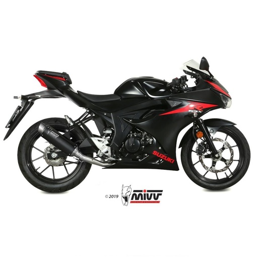 [S.055.LXBP] MIVV GP PRO Full Exhaust System Suzuki GSX-R 125 / GSX-S 125 2017-2020