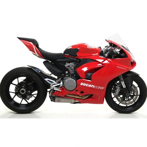 [71160PK] ARROW WORKS Silencer Ducati Panigale V2 / StreetFighter V2 2020-2024 Carbon End Cap