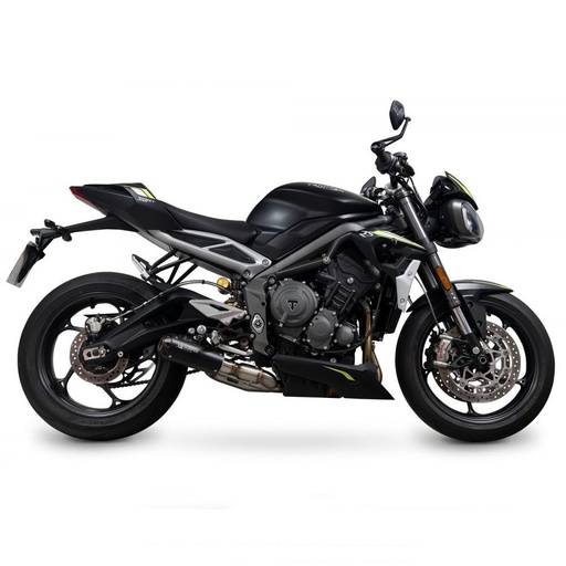 Silencieux SCORPION RED POWER Triumph STREET TRIPLE 765 S / R / RS 2020-2022