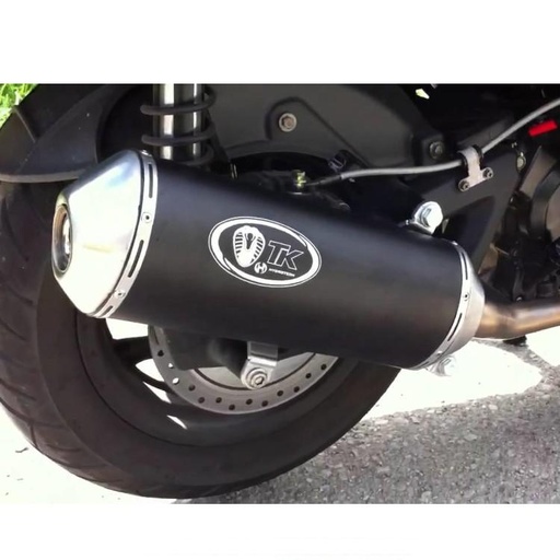 [M4T164-NE] Full Exhaust System TURBO KIT TK LINE Kymco X-Town 125 2016-2020 and Grand Dink 125 2016-2020