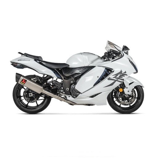 [S-S13R4-APLT] Full exhaust system AKRAPOVIC Racing Line Suzuki GSX-R 1300 Hayabusa 2021-... (Carbon End Cap)