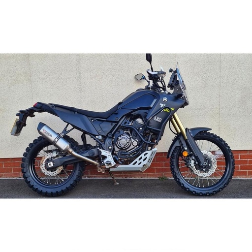[EXLPV2195] Silencieux LEXTEK VP1 Yamaha TENERE 700 2019-... Coupelle Carbone