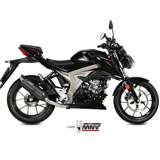 [S.055.L9] Ligne Complète MIVV SUONO (coupelle carbone) Suzuki GSX-R 125 / GSX-S 125 2017-2020