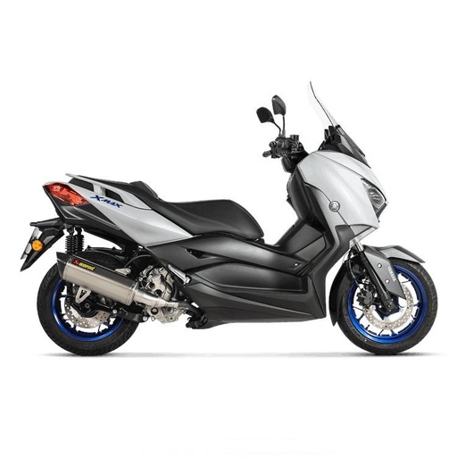 [S-Y3SO3-HRSS] AKRAPOVIC Slip-On Silencer (carbon end cap) Yamaha X-MAX 300 / Tech Max 2021-2024