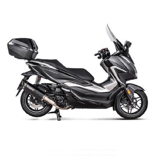 [S-H3SO8-HRSSBL] Silencieux AKRAPOVIC Slip-on Honda 350 Forza 2021-2024