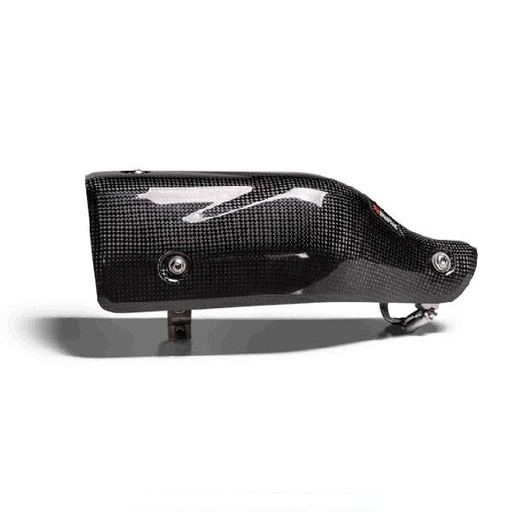 [P-HSH3SO1] Protection Thermique Carbone AKRAPOVIC pour Silencieux Slip-on Honda 350 Forza 2021-2024
