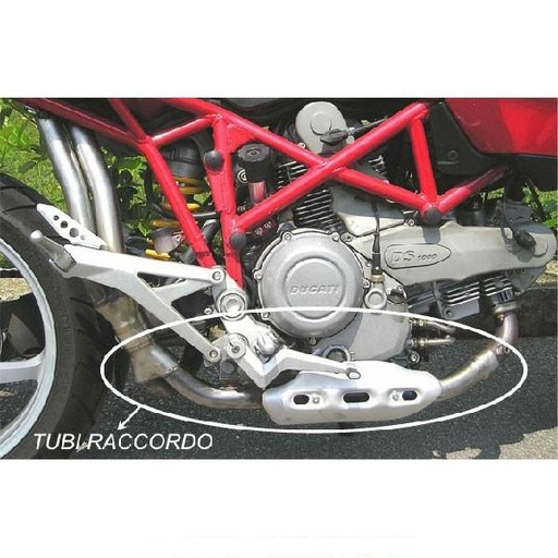 [D141IX] Manchon raccord sans catalyseur Ducati 1000 Multistrada 2003-2006