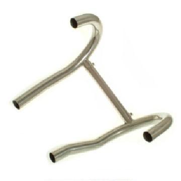 Exhaust elbow set for BMW R 80 RT 1984-1995 and R 100 RT 1985-1996