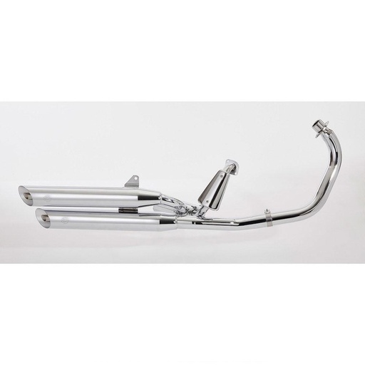 [FAL65240440] Ligne Complète FALCON CROMO LINE SLASH-CUT Yamaha XV 535 VIRAGO 1988-2002