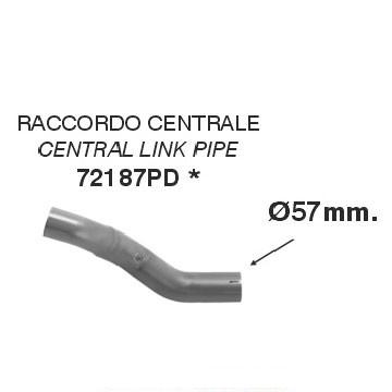 [72187PD] ARROW Link Pipe for Harley Davidson Pan-America 1250