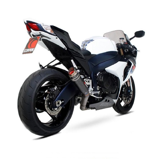 [SI1004CEM] Silencieux Scorpion RP1-GP Adapt. GSX R 1000 2009-2011