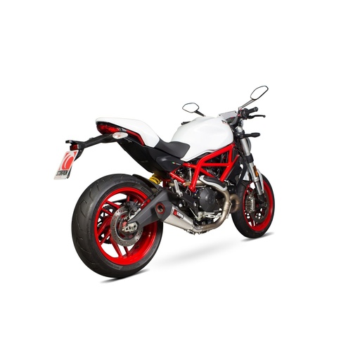 Silencieux Scorpion Serket conique pour Ducati Monster 797 / 797 + 2017-2020